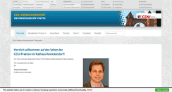 Desktop Screenshot of cdu-reinickendorf-fraktion.de
